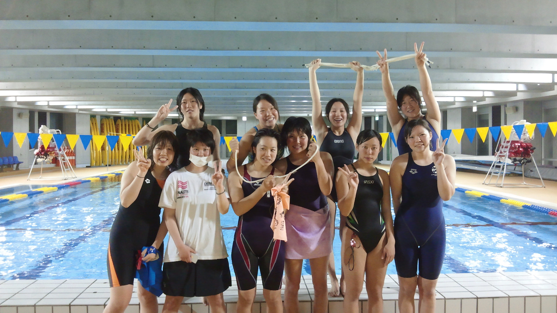 4月18日女子練 流通経済大学ｌifesaving Club